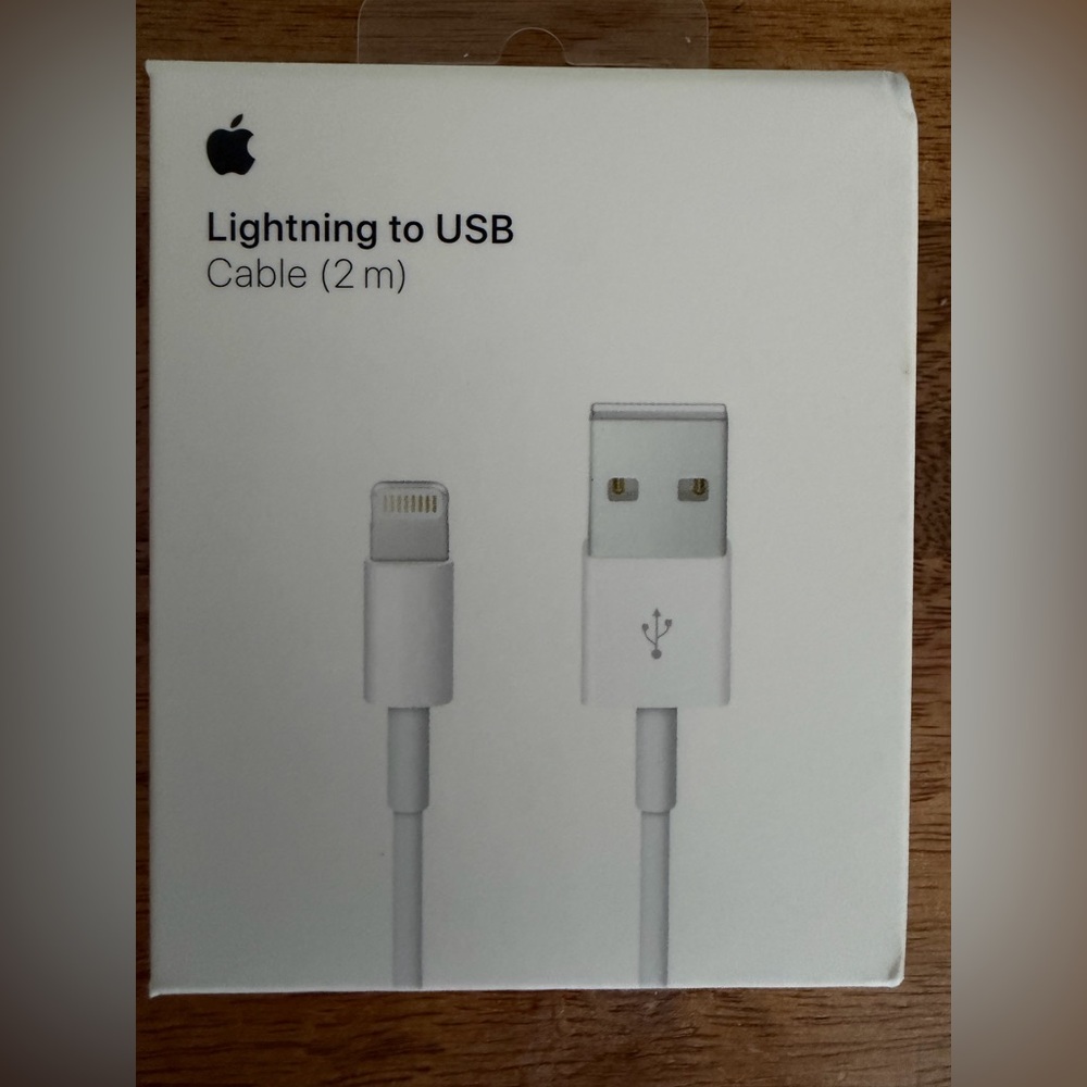 Apple Lightning to USB Cable — White